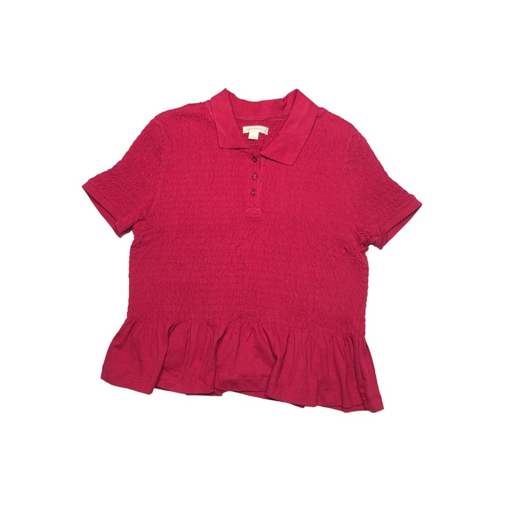 Aeropostale - NWOT Peplum Crop top with collar
